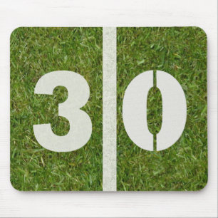 30 Yard Line Football Field Mousepad