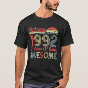 30 Year Old Gifts Vintage 1992 Limited Edition 30T T-Shirt