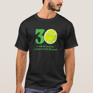 30 Year Old Tennis Player 1992 30th Birthday T-Shirt
