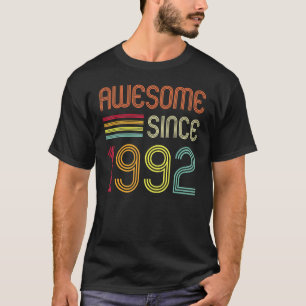 30 Year Old Vintage 1992 30th Birthday 39 T-Shirt