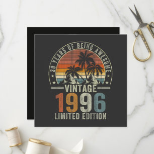 30 Years Of Being Awesome Vintage 1996 Program