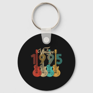 30 Years Old Gifts Vintage Born In 1995 30th Birth Key Ring