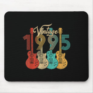 30 Years Old Gifts Vintage Born In 1995 30th Birth Mouse Pad