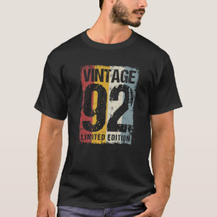 30 Years Old Vintage 1992 30Th Birthday Decoration T-Shirt
