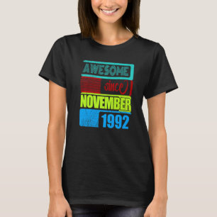 30 years old vintage 1992 born November fantastic T-Shirt