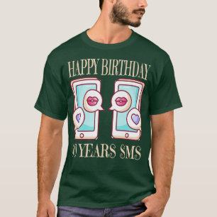 30 Years Sms Birthday Retro Cell Phone 1 T-Shirt