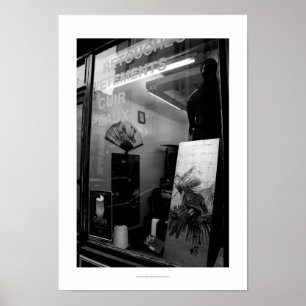 30ter Rue Gassendi Paris Black White Poster1 Poster