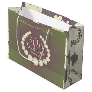 30th/12th Pearl Anniversary Gift Bag