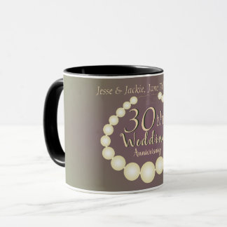 30th/12th Pearl Anniversary Mug