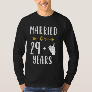 30th 30 Year Wedding Anniversary Married Husband T-Shirt