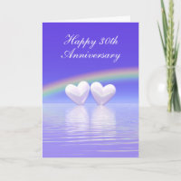 30th Anniversary Pearl Hearts (Tall)
