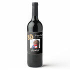 30th Birthday black gold photo