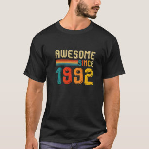 30Th Birthday For Men Women Retro Vintage Awesome T-Shirt
