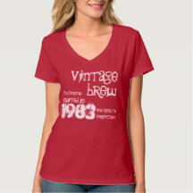 30th Birthday Gift 1983 Vintage Brew Gift for Her