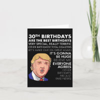 30th Birthday Gift Funny Trump Quote Shirt For Men