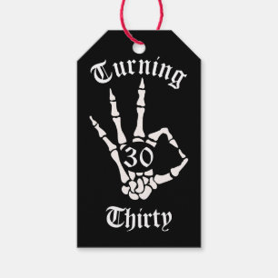 30th Birthday Gift Tag
