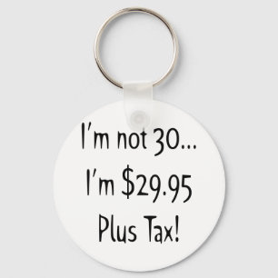 30th Birthday Gifts Key Ring