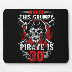30th Birthday Gpy Rate Turning 30 Funny Quote Mouse Pad