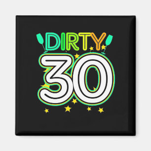 30th Birthday Happy 30th Birthday Magnet