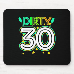 30th Birthday Happy 30th Birthday Mouse Pad
