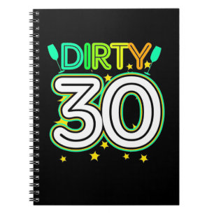 30th Birthday Happy 30th Birthday Notebook
