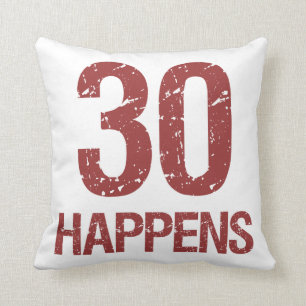 30th Birthday Humour Cushion