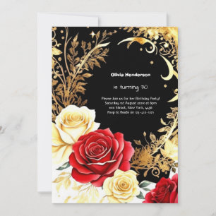 30th Birthday Invitation