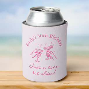 30th Birthday “Just a Tini Bit Older” Martini Can Cooler