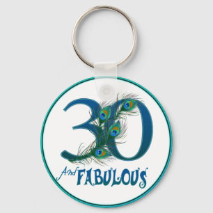 30th birthday key-chains key ring