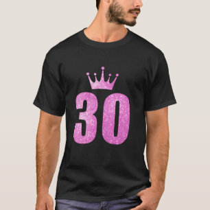 30th Birthday King Queen Royal 30th Birthday Party T-Shirt