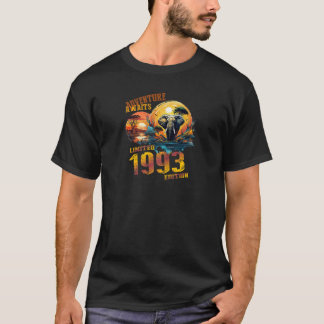 30th Birthday Limited 1993 Edition Elephant Backpr T-Shirt
