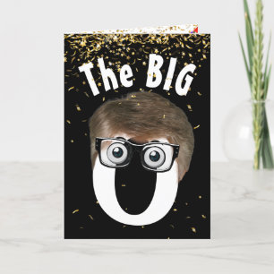 30th Birthday Man On Black Card