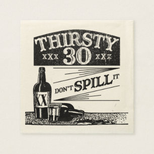 30th Birthday Napkins