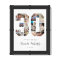 30th Birthday Number 30 Custom Photo Collage