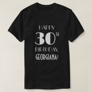 30th Birthday Party - Art Deco Inspired Look Shirt