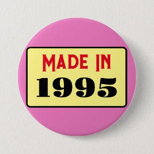 30th Birthday party born 1995 30 pin