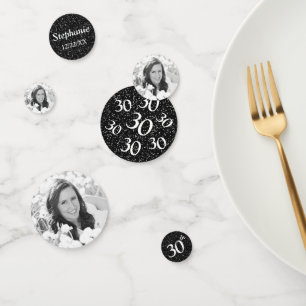 30th Birthday Photo Confetti