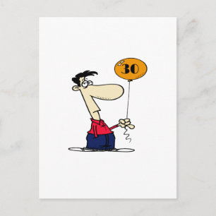 30th Birthday Postcard