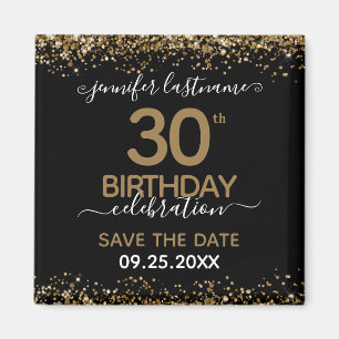 30th Birthday Save the Date Magnet