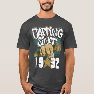 30th Birthday Since 1992 for Rapper Hip Hop Music  T-Shirt