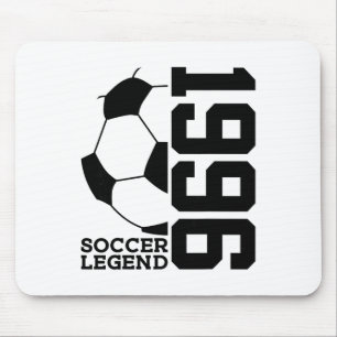 30th Birthday Soccer Legend 1996 Mouse Pad