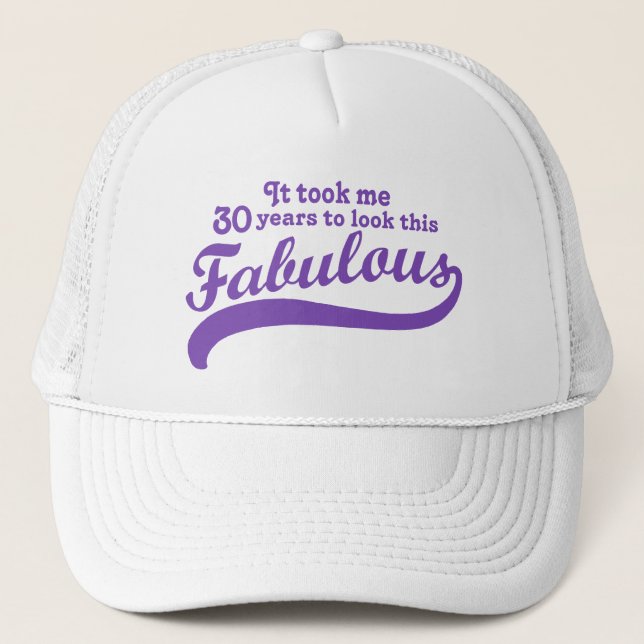 30th Birthday Trucker Hat (Front)