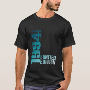 30th Birthday Vintage 1994 January 30 Year Men Wom T-Shirt