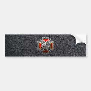 30th Degree: Knight Kadosh Bumper Sticker