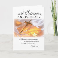 30th Ordination Anniversary, Cross Candle