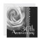 30th SURPRISE Anniversary Invitation - SILVER Rose