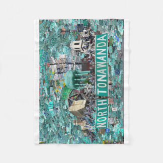 30x40 Fleece Blanket - Streets of NT 