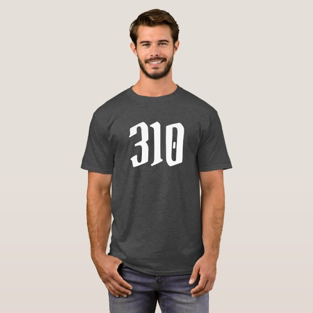 310 Area Code T-Shirt (Front Full)