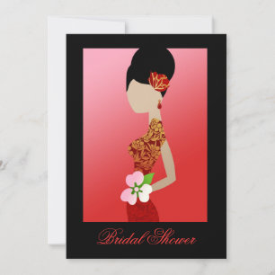 311 Asian Bride Invitation