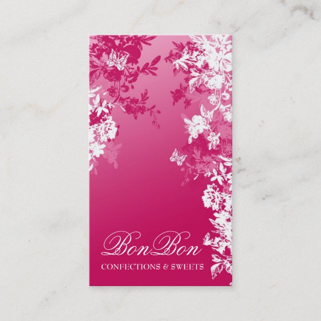 311 BON BON SWEET PINK FADE BUSINESS CARD (Front)
